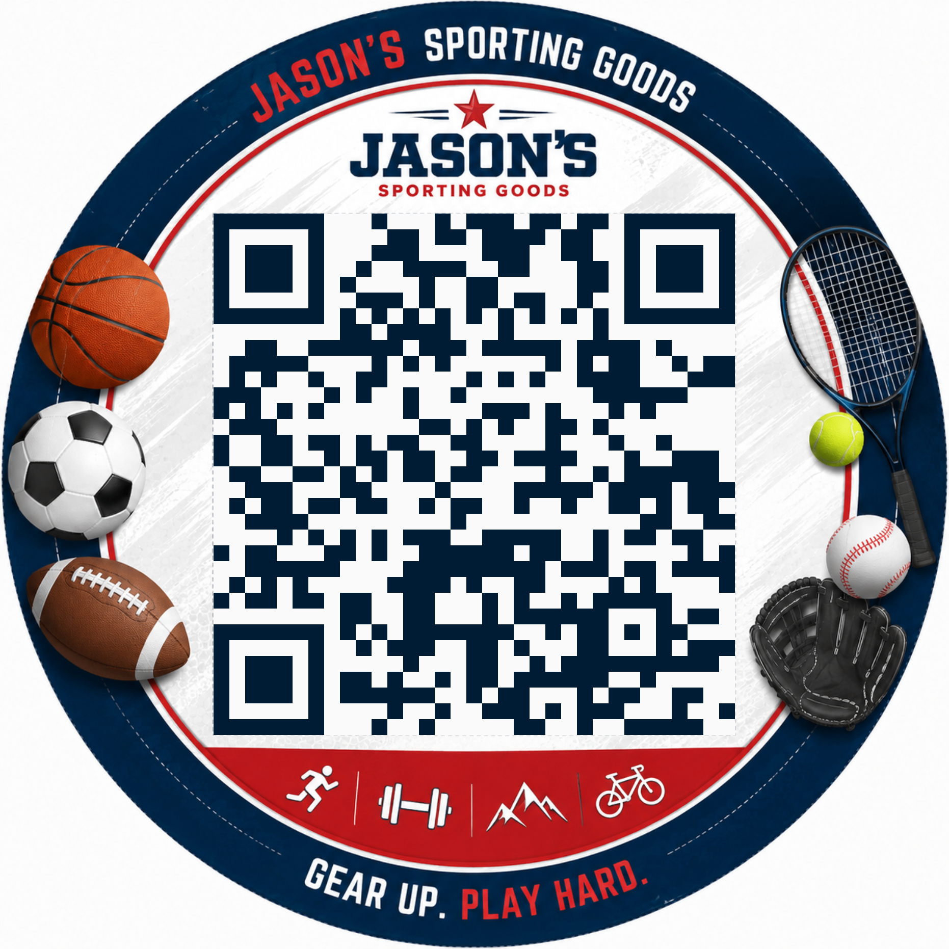 Jason's Sporting Goods QR code